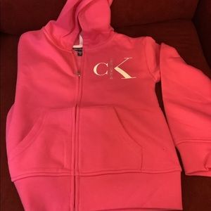 ‼️Price Drop‼️Calvin Klein Kids Hooded Sweatshirt Medium10/12, Large14/16 Pink